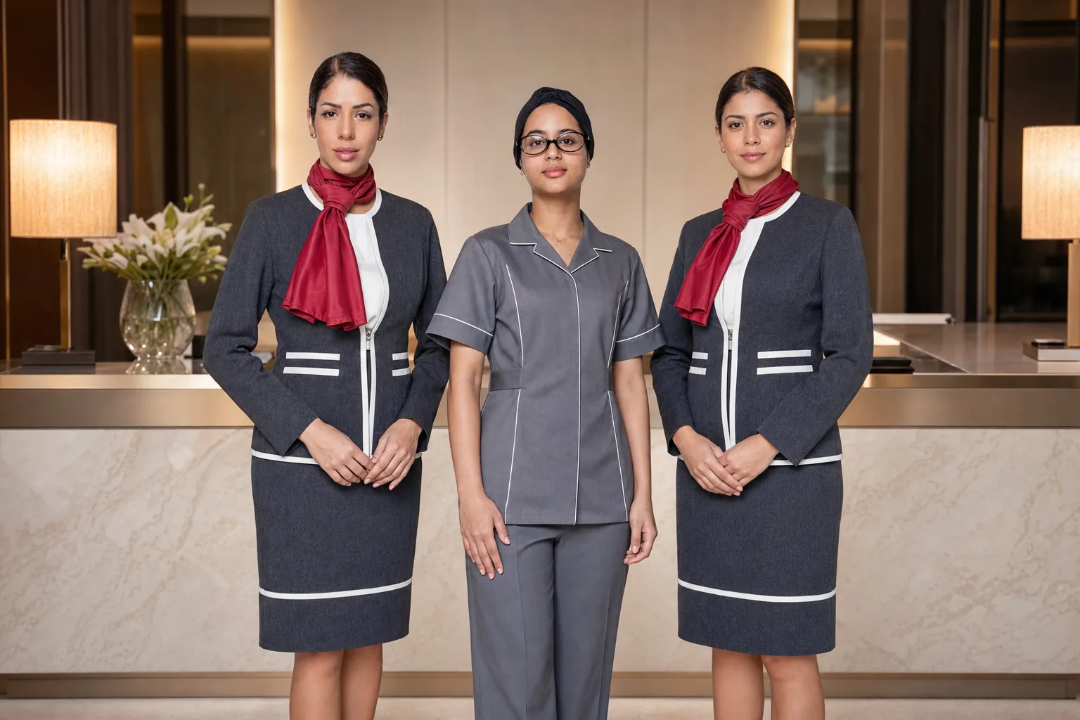 Novo colaborador com uniforme diferente do padrão da equipe